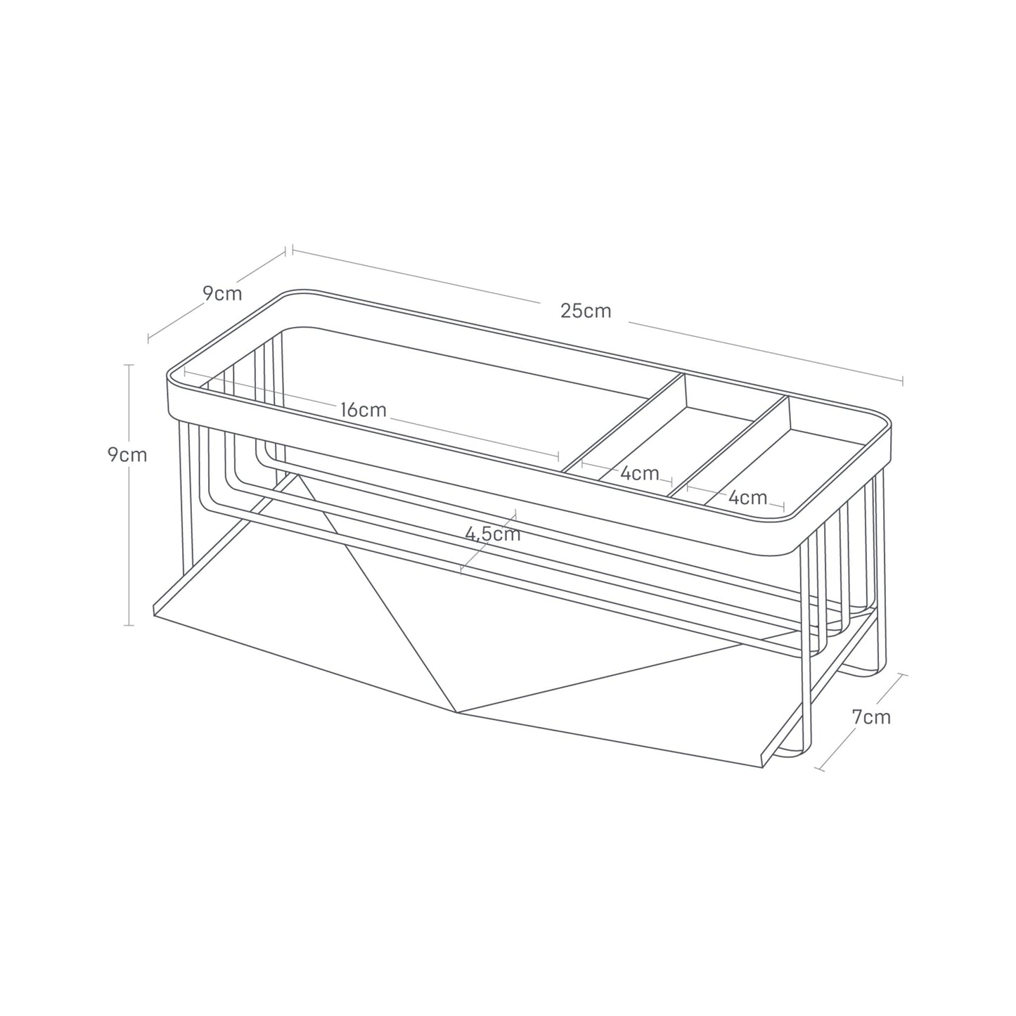 Stainless Steel Sink Organizer