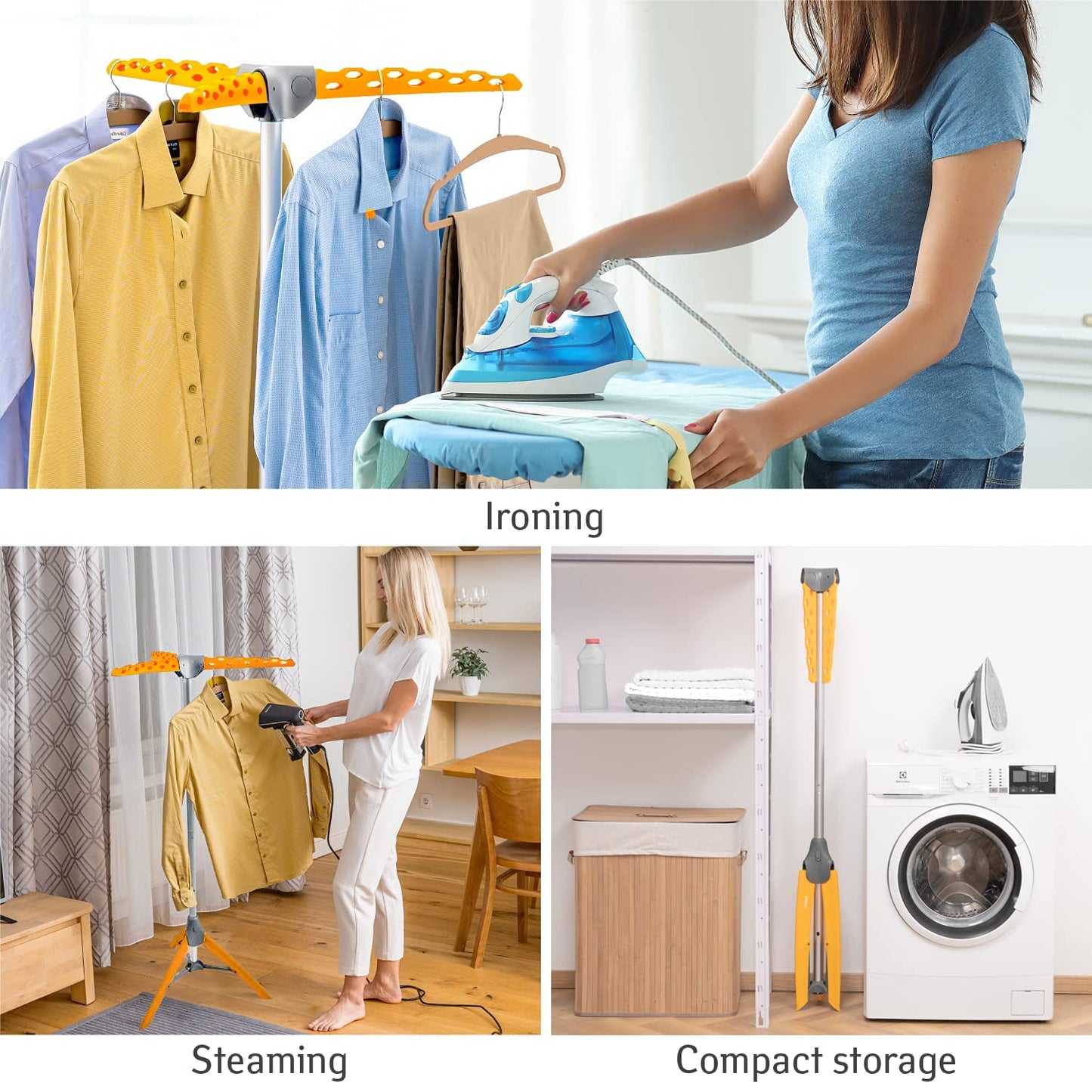 Multi-purpose Folding Clothes Airer