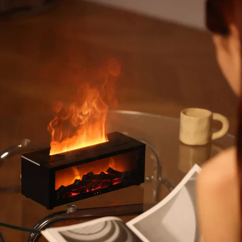 Flame Effect Humidifier 4-in-1