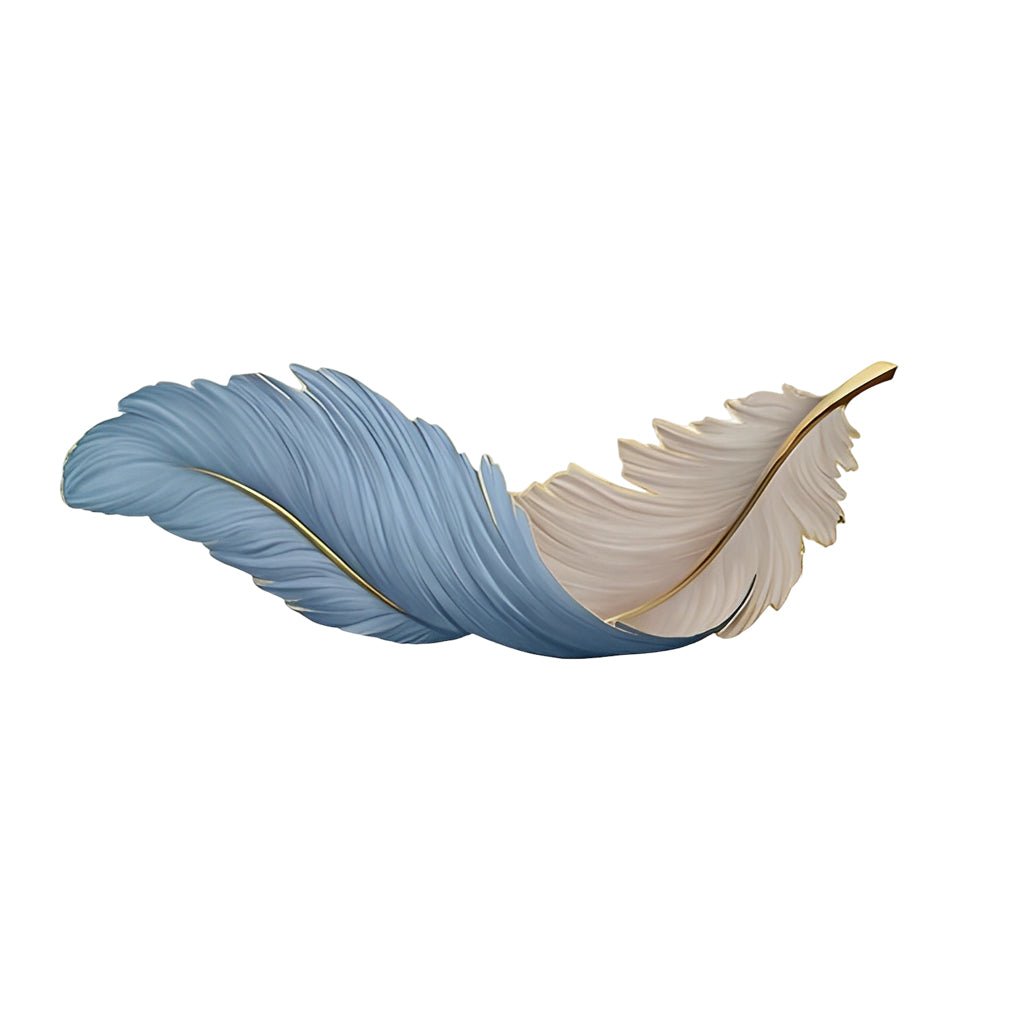 Feather Wall Light Fixtures with Remote Control